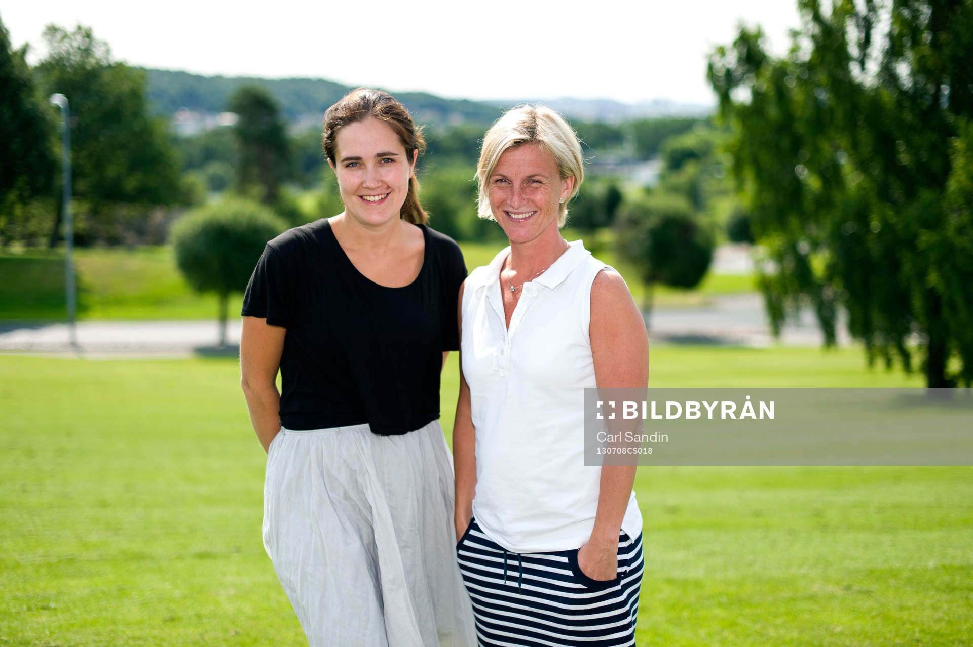 Sydsvenskans journalister Anja Gatu och Heidi Silvander