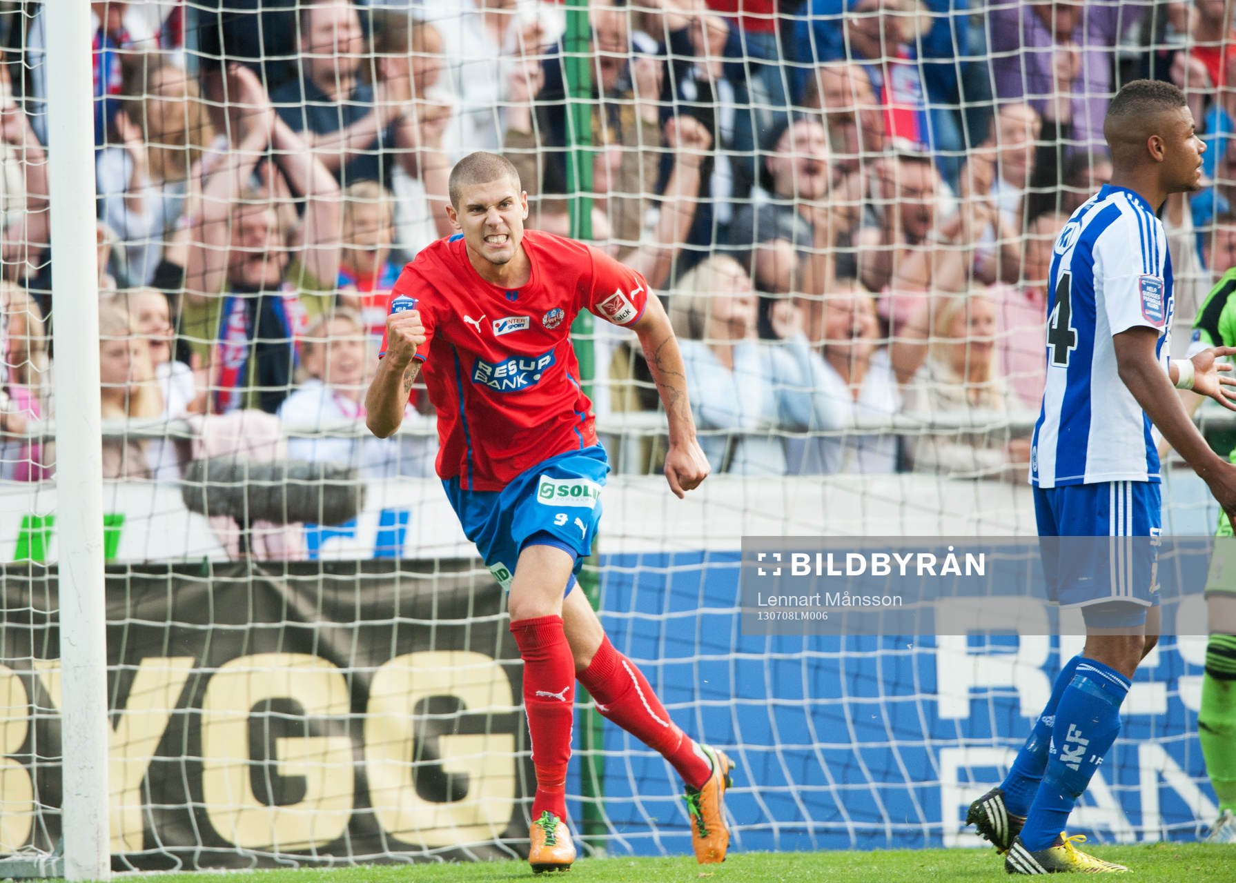 1-1, Robin Simovic, Helsingborg, kvitterar  i