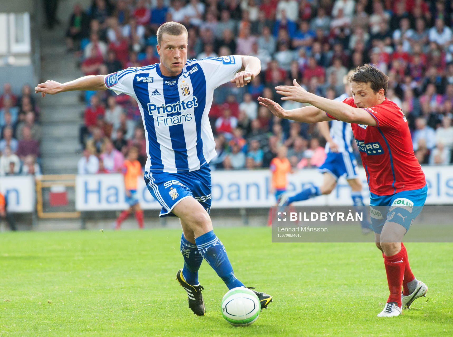 Ardian Gashi, helsingborg och Jakob Johansson, IFK