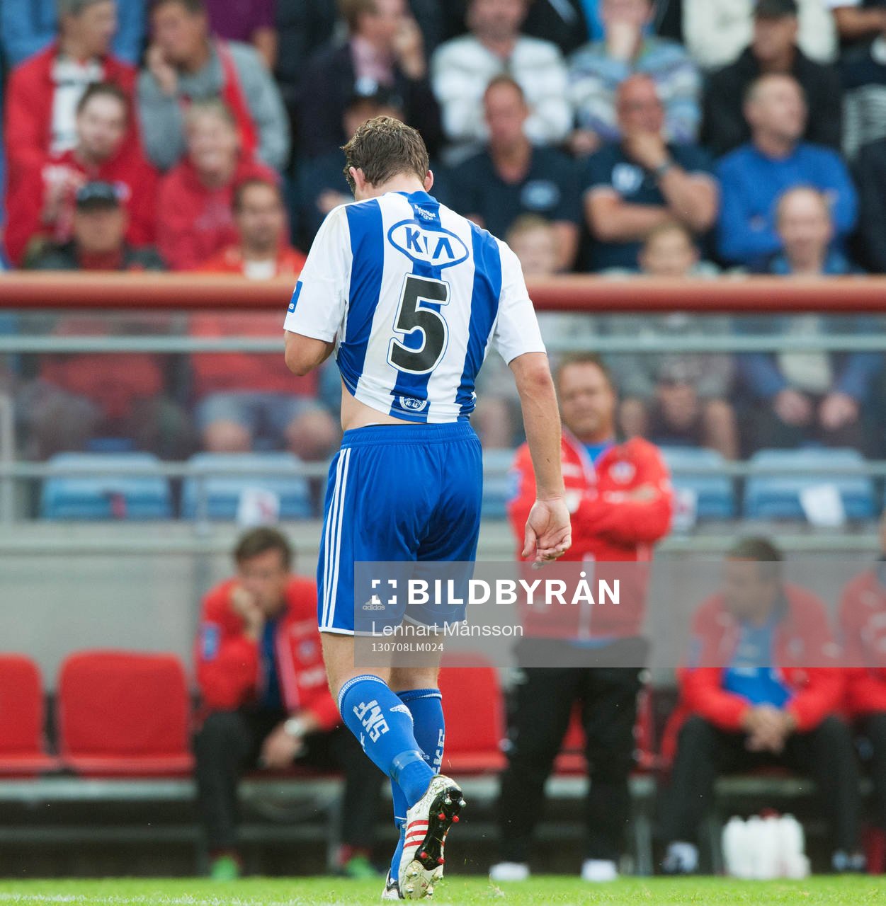 Utvisning, Philip Haglund, IFK Göteborg, i