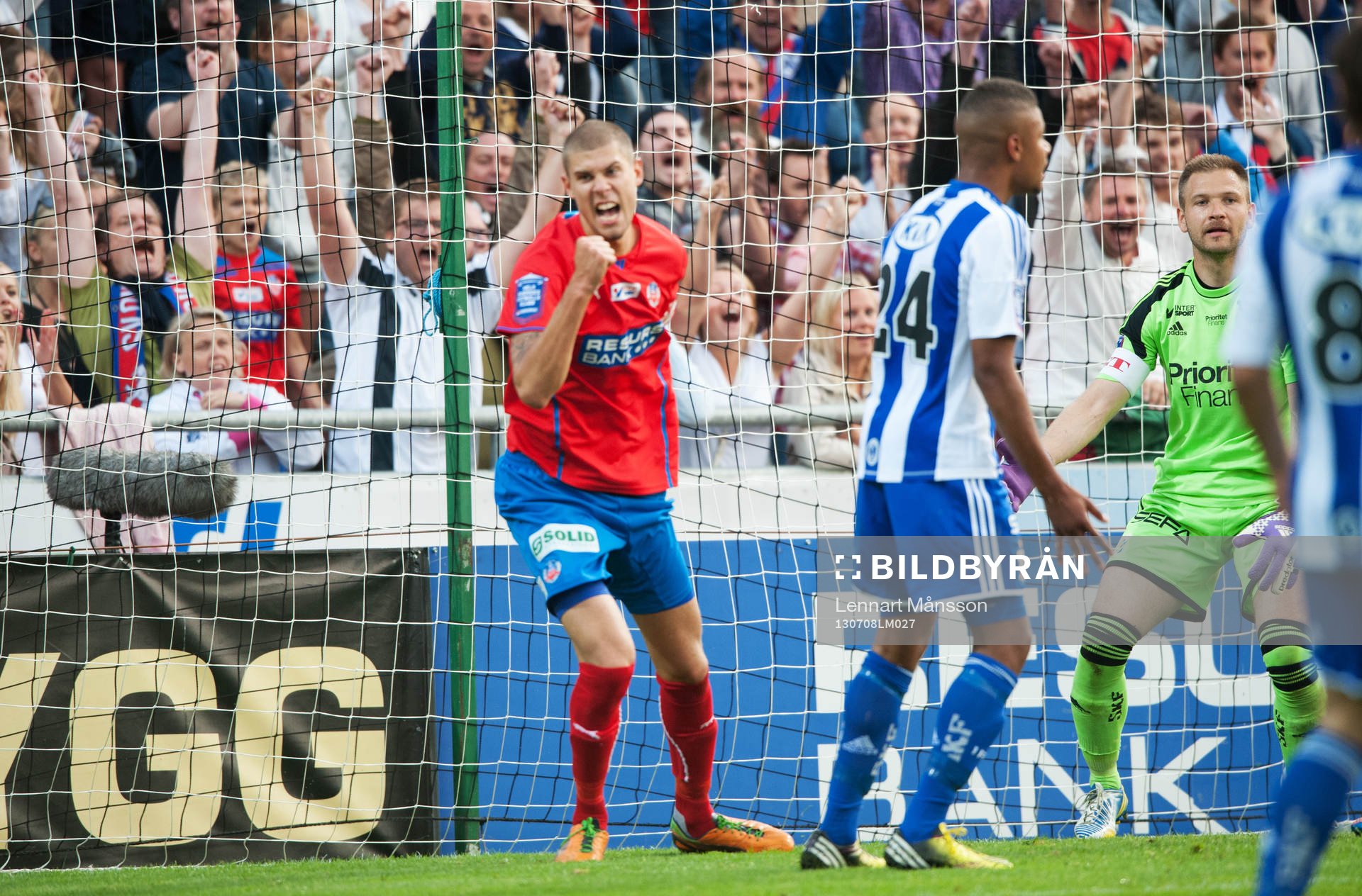 1-1, Robin Simovic, Helsingborg, i