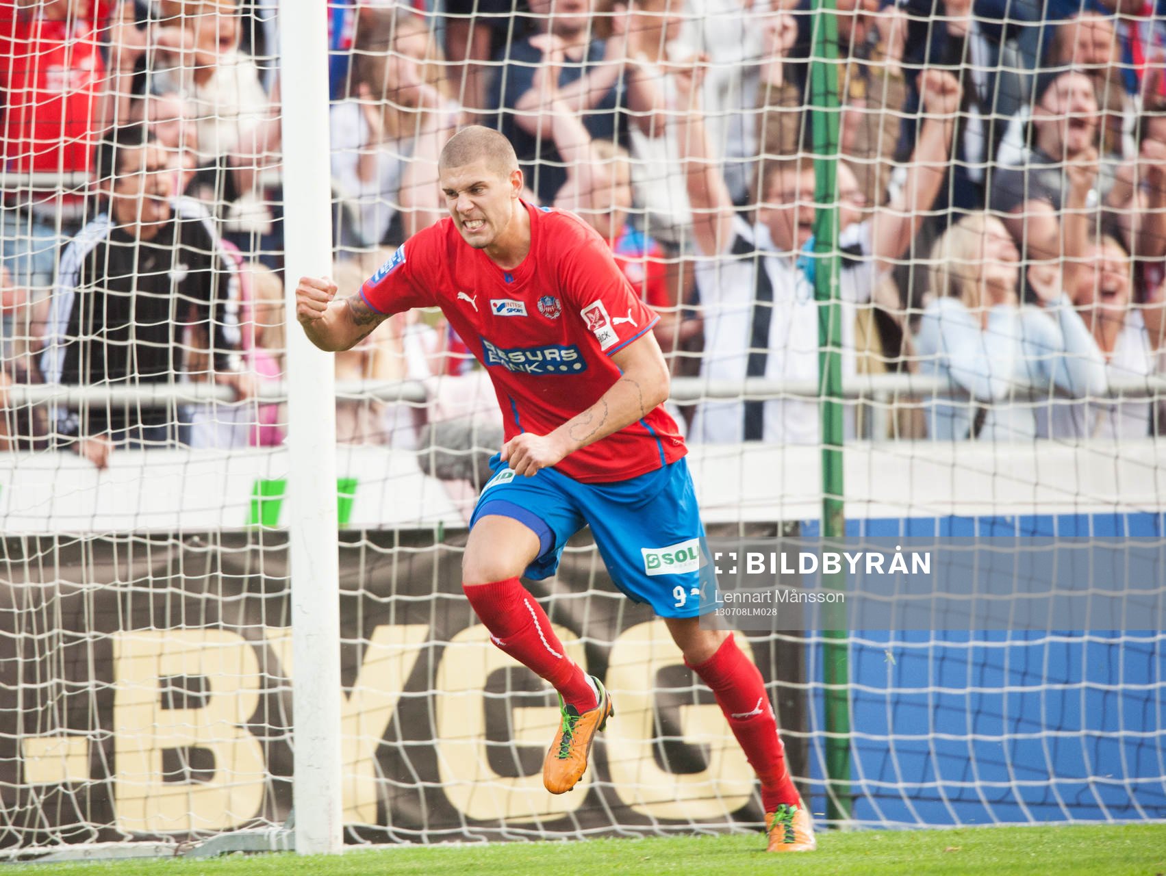 1-1, Robin Simovic, Helsingborg, i