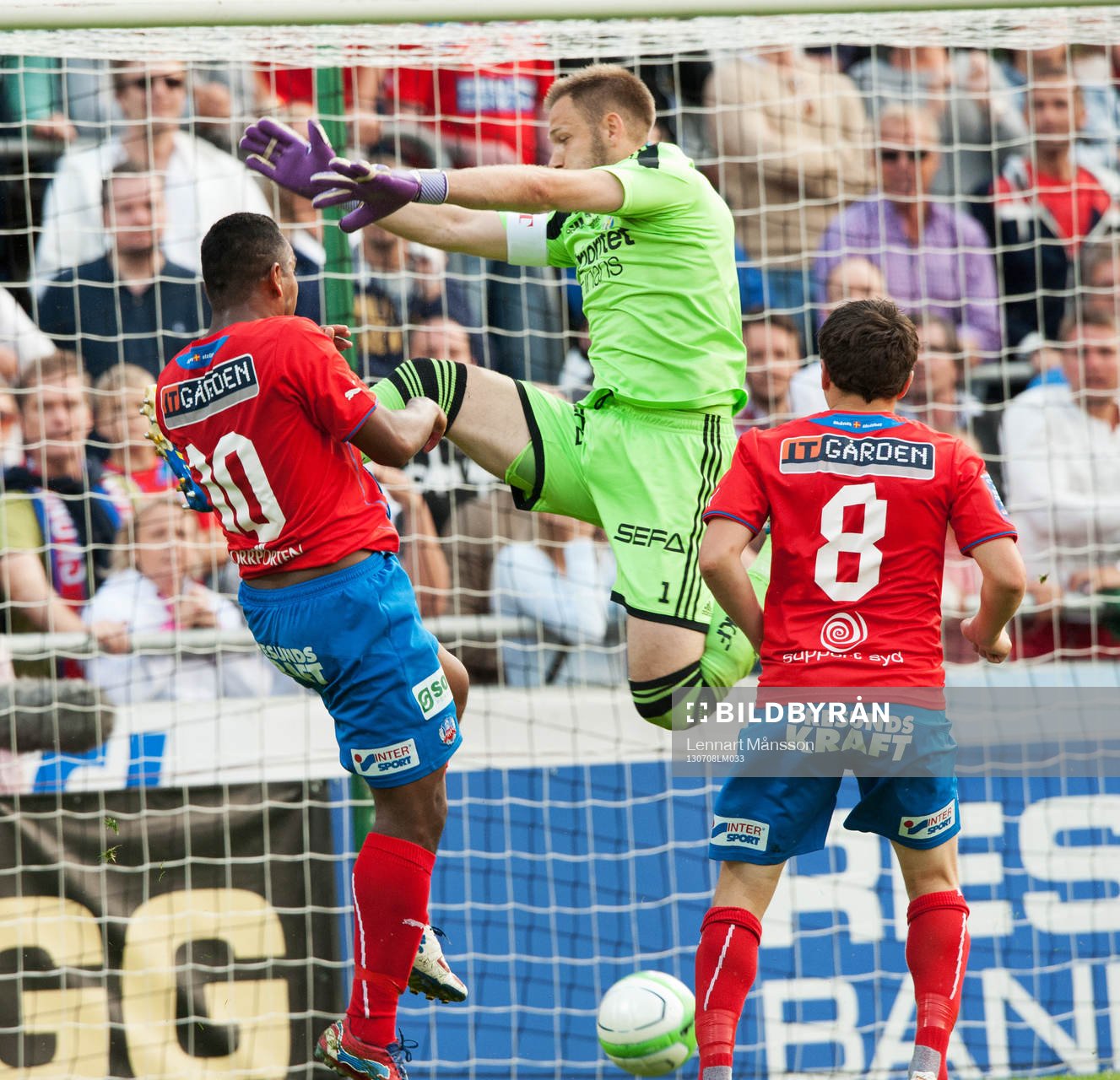 John Alvbåge, IFK Göteborg och Alvaro Santos,