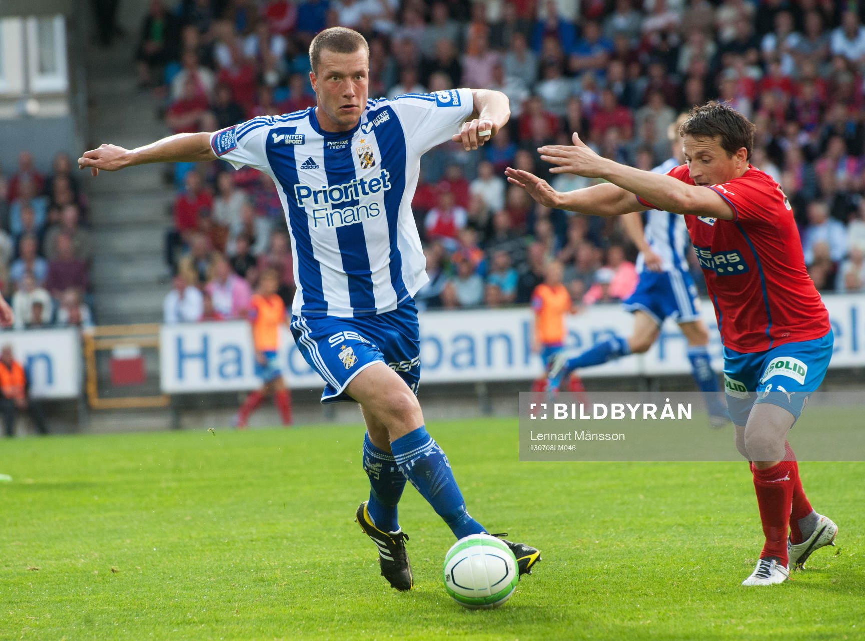 Ardian Gashi, helsingborg och Jakob Johansson, IFK