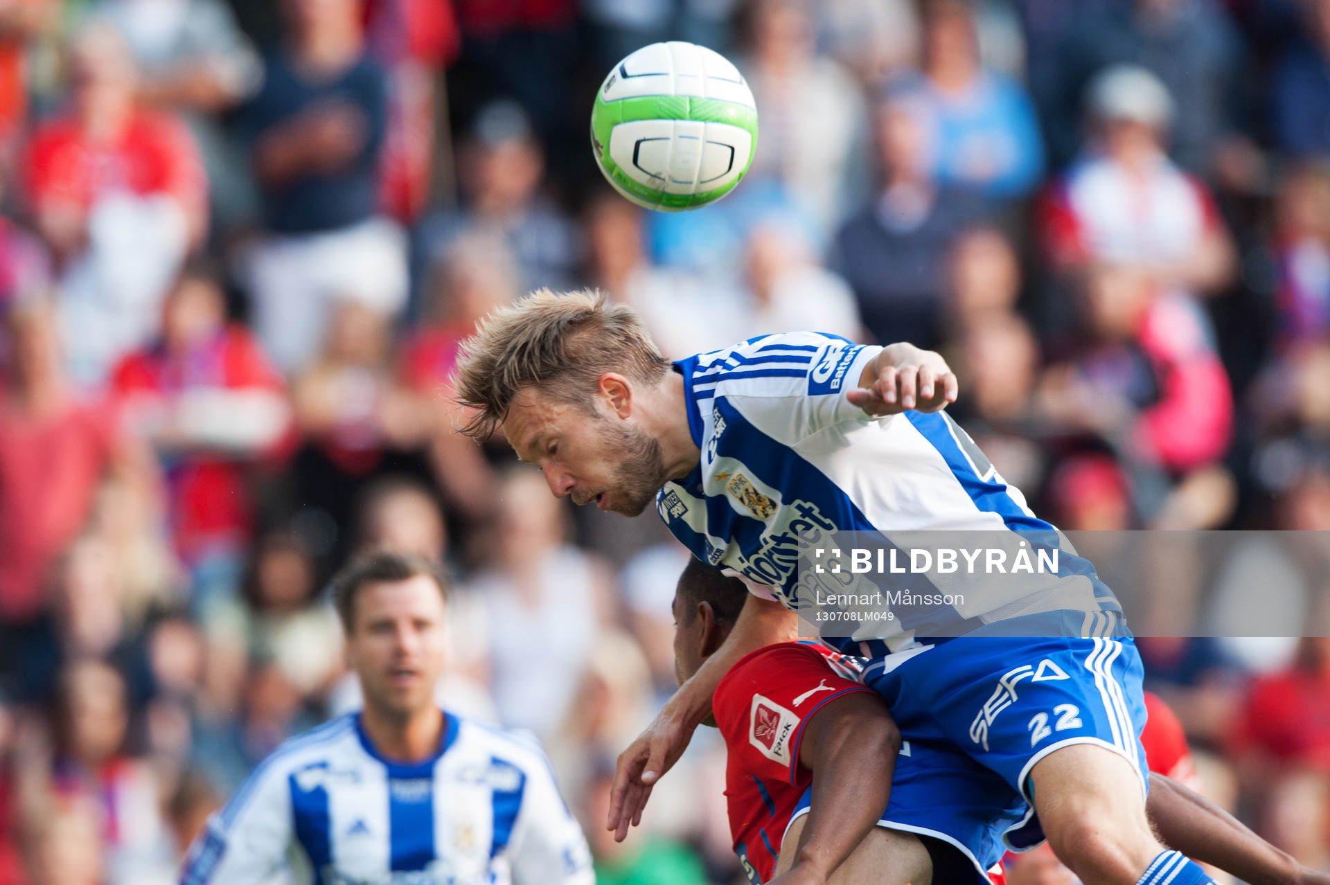Adam Johansson, IFK Göteborg nickar i
