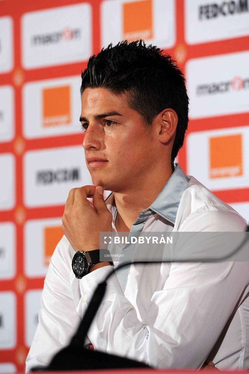 James Rodriguez - 09.07.2013 - Presentation des nouvelles