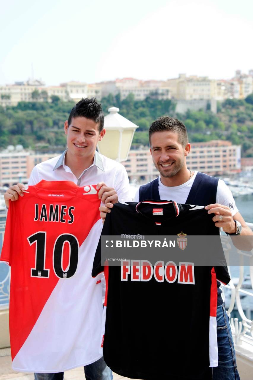 James Rodriguez / Joao Moutinho - 09.07.2013 - Presentation