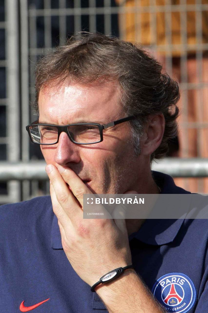 Laurent Blanc - 09.07.2013 - Sturm Graz / Paris Saint