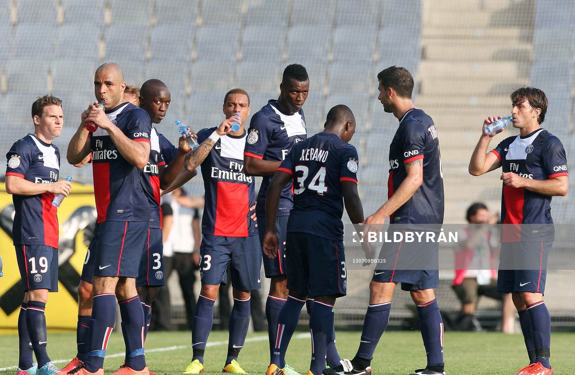 Equipe Paris Saint Germain - 09.07.2013 - Sturm Graz /