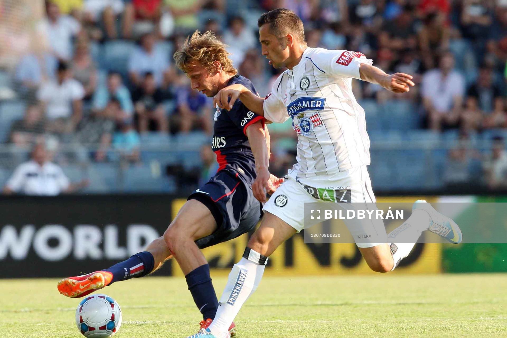 Clement Chantome - 09.07.2013 - Sturm Graz / Paris Saint