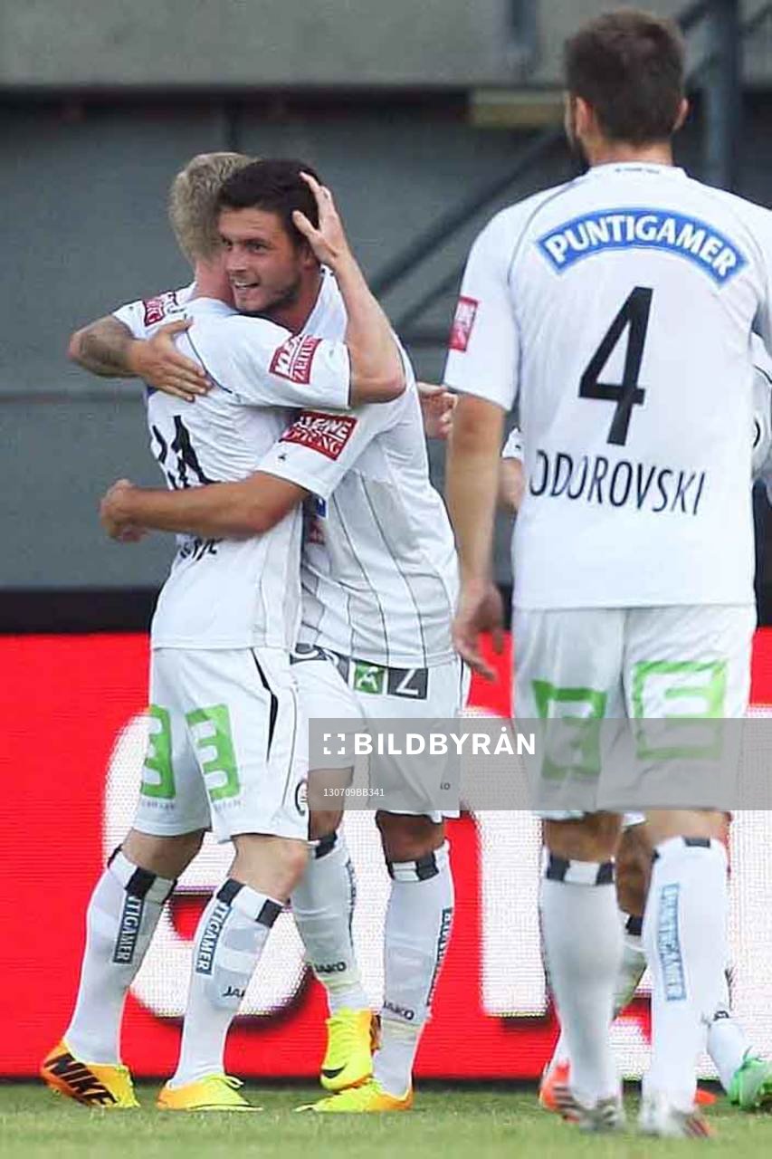  Fotboll, Träningsmatch, Sturm Graz - Paris Saint-Germain: Marco Djuricin - 09.07.2013 - Sturm Graz / Paris Saint Germain - Match Amical