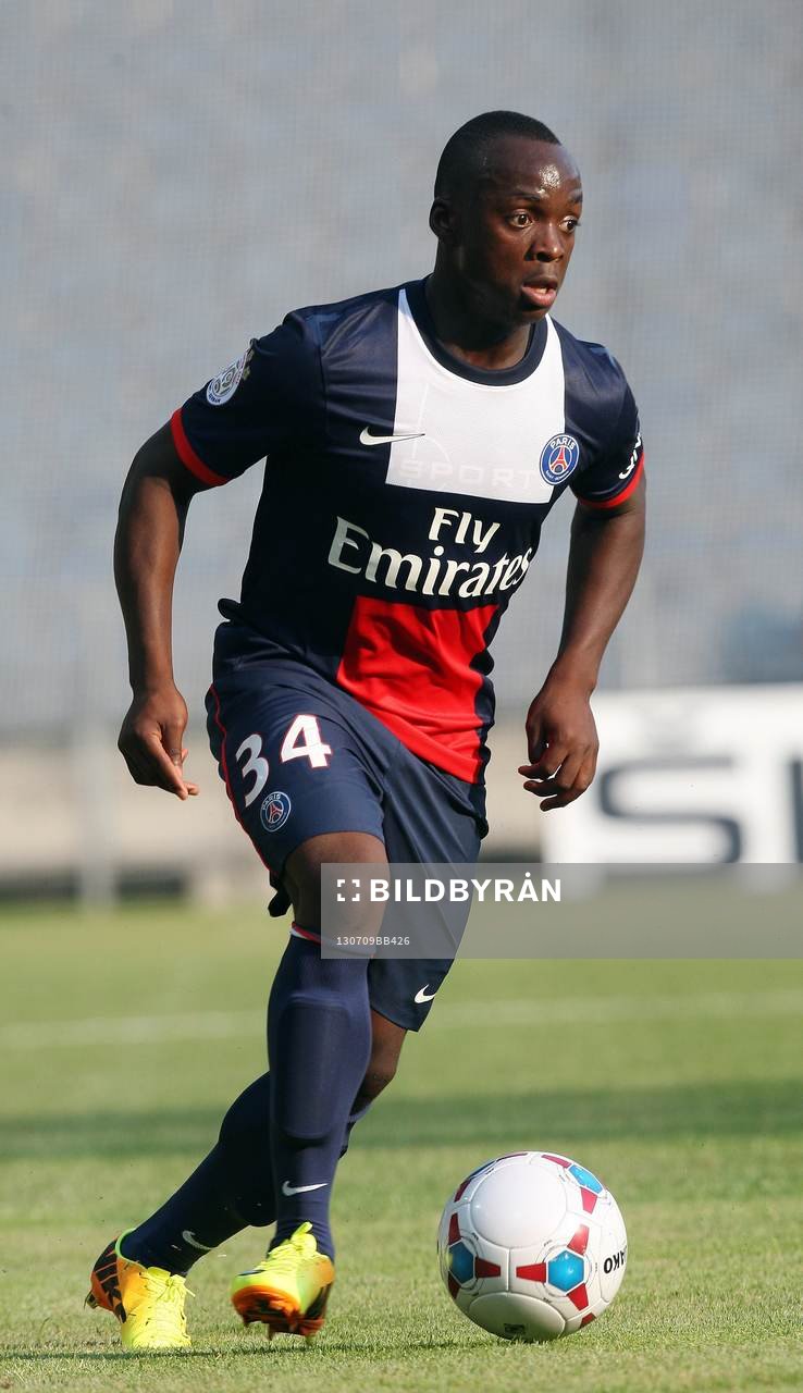 Fotboll, Träningsmatch, Sturm Graz - Paris Saint-Germain: Neeskens Kebano - 09.07.2013 - Sturm Graz / Paris Saint Germain - Match Amical