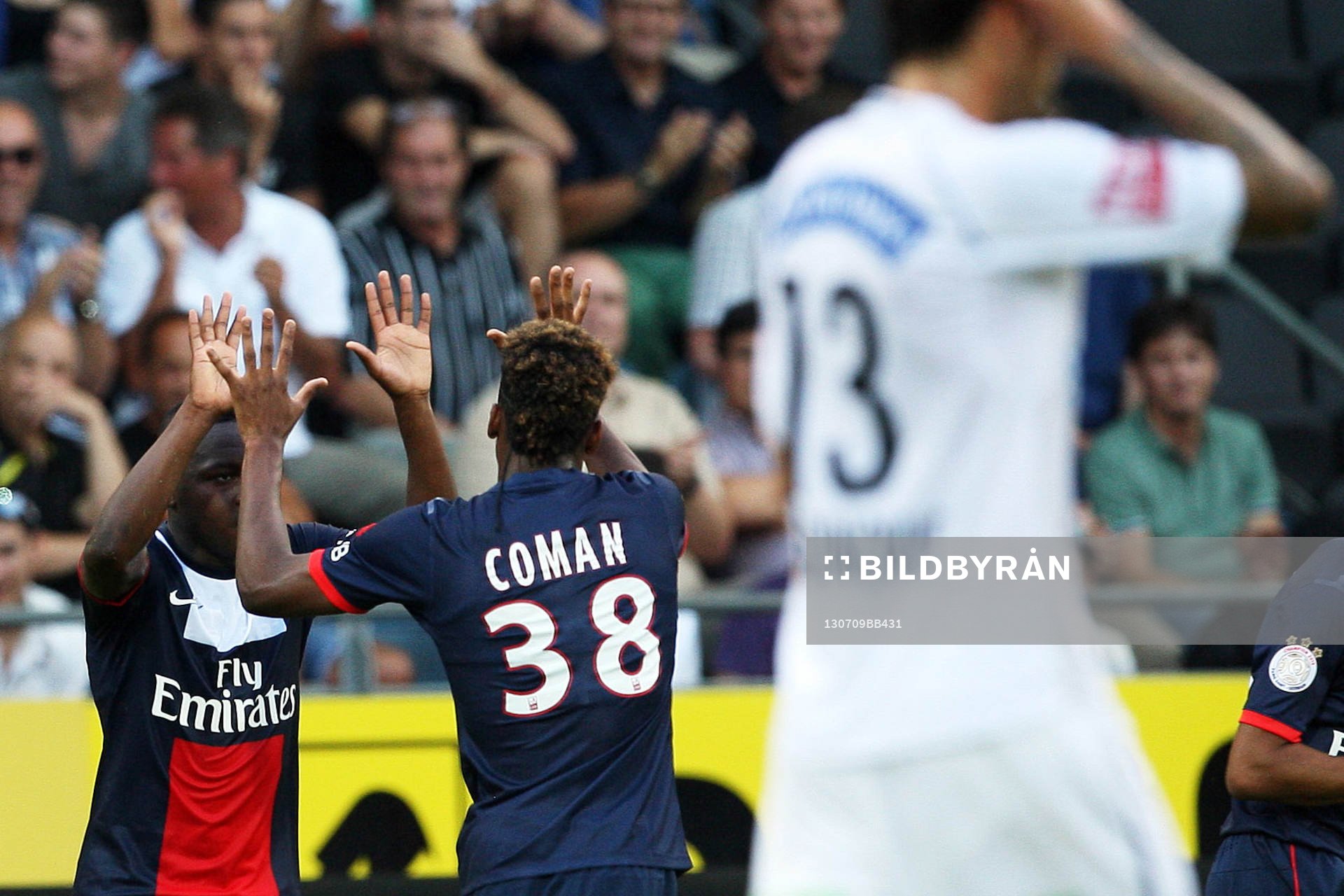Fotboll, Träningsmatch, Sturm Graz - Paris Saint-Germain: Joie Paris Saint Germain - 09.07.2013 - Sturm Graz / Paris Saint Germain - Match Amical