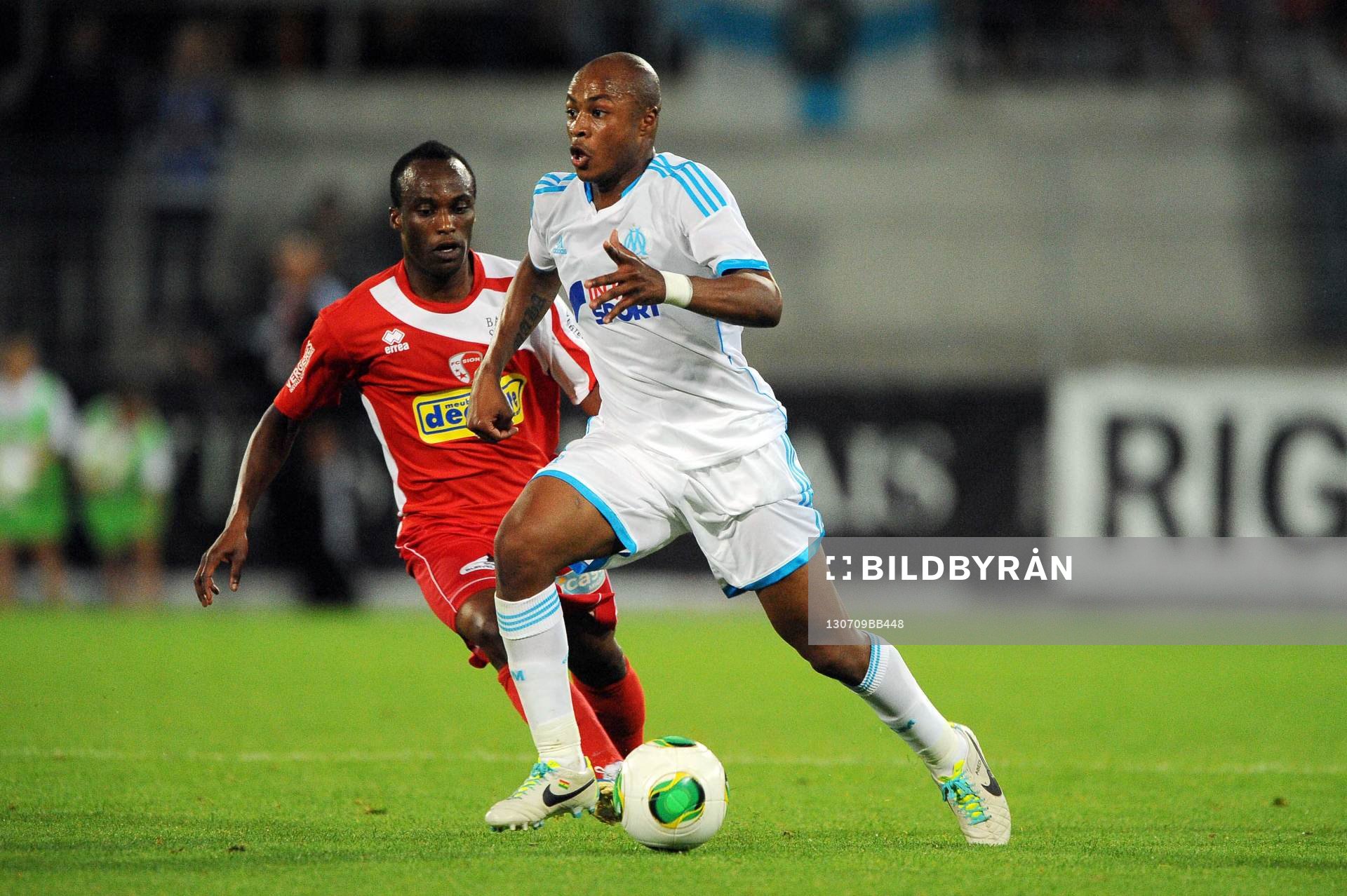 Andre AYEW - 09.07.2013 - Sion / Marseille - Valais Cup