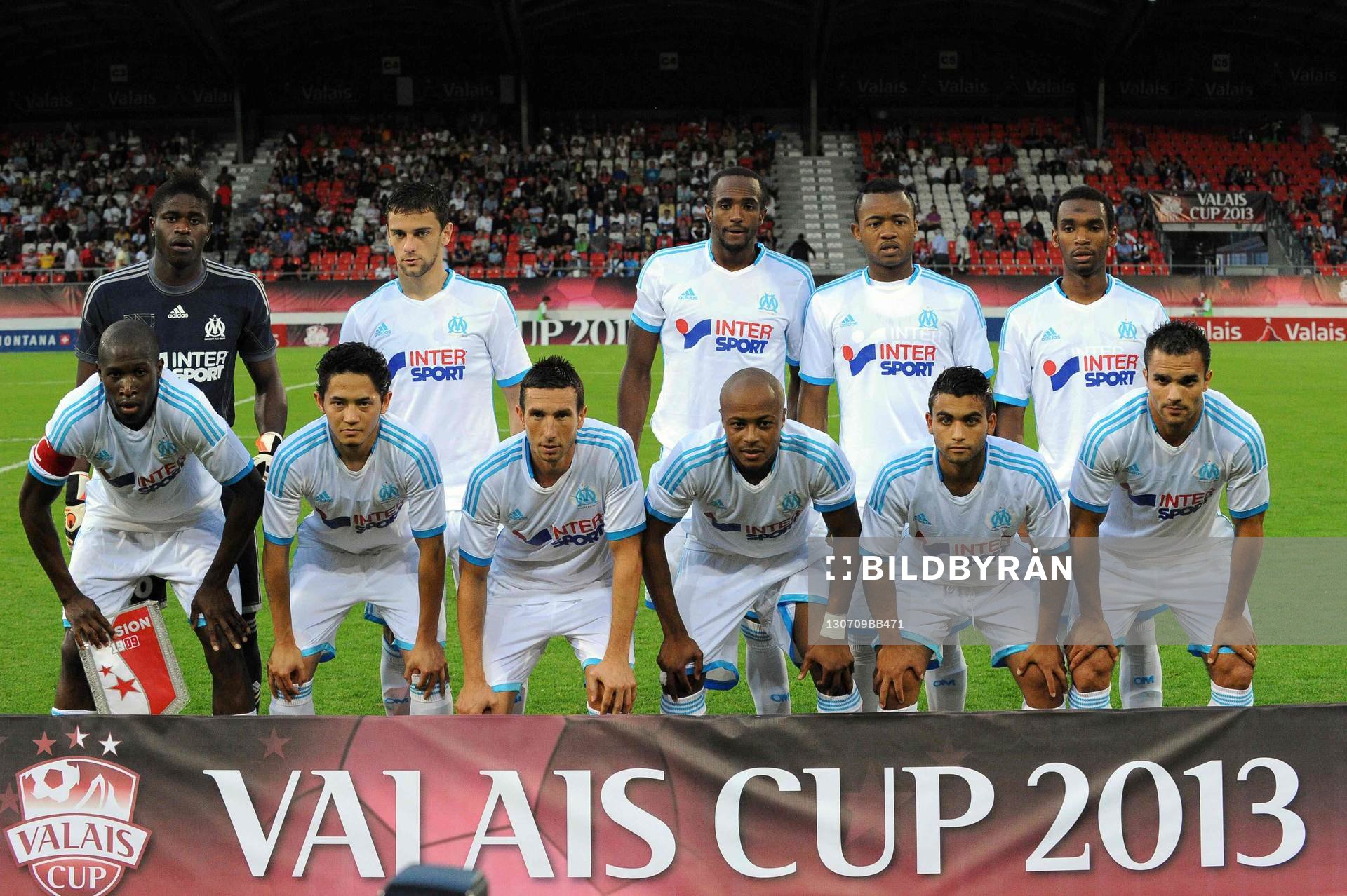 EQUIPE DE MARSEILLE  - 09.07.2013 - Sion / Marseille -