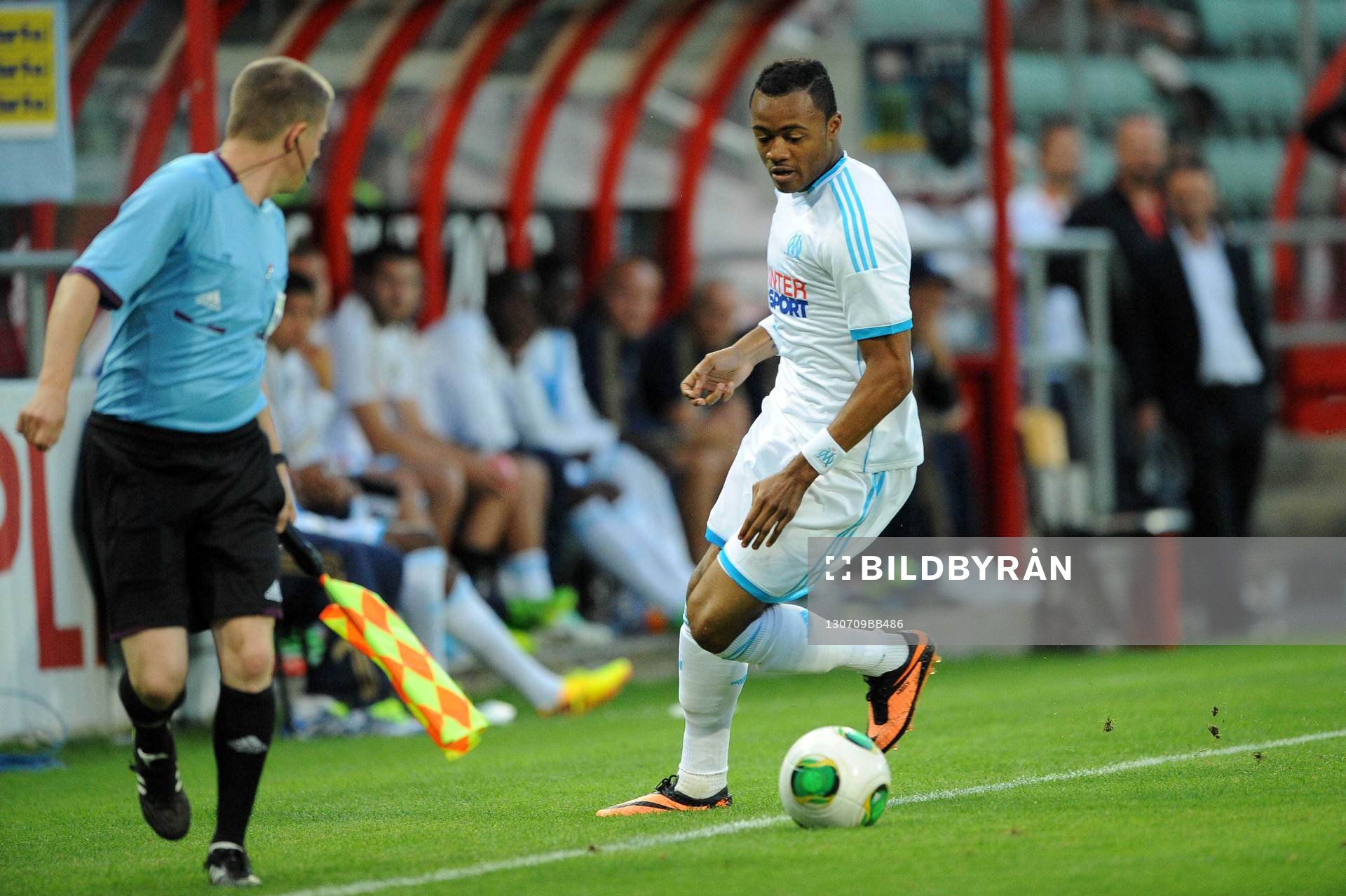 Jordan AYEW - 09.07.2013 - Sion / Marseille - Valais Cup