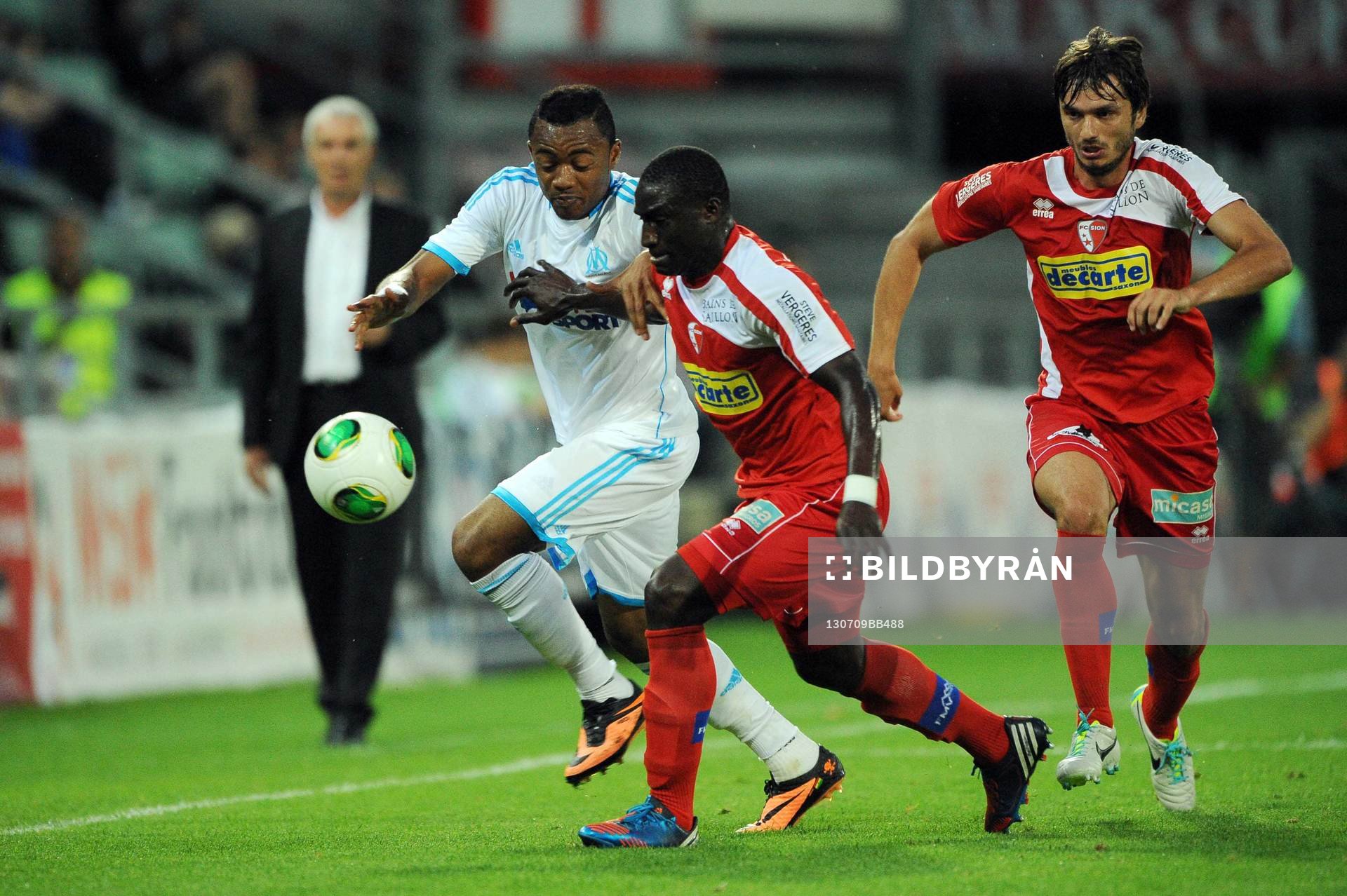 Jordan AYEW - 09.07.2013 - Sion / Marseille - Valais Cup