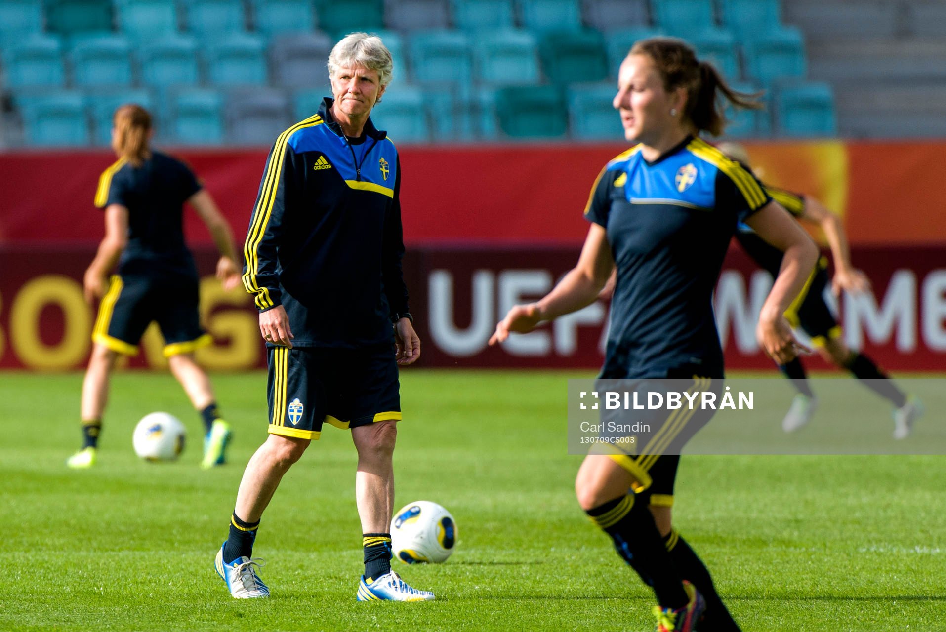 Sveriges förbundskapten Pia Sundhage