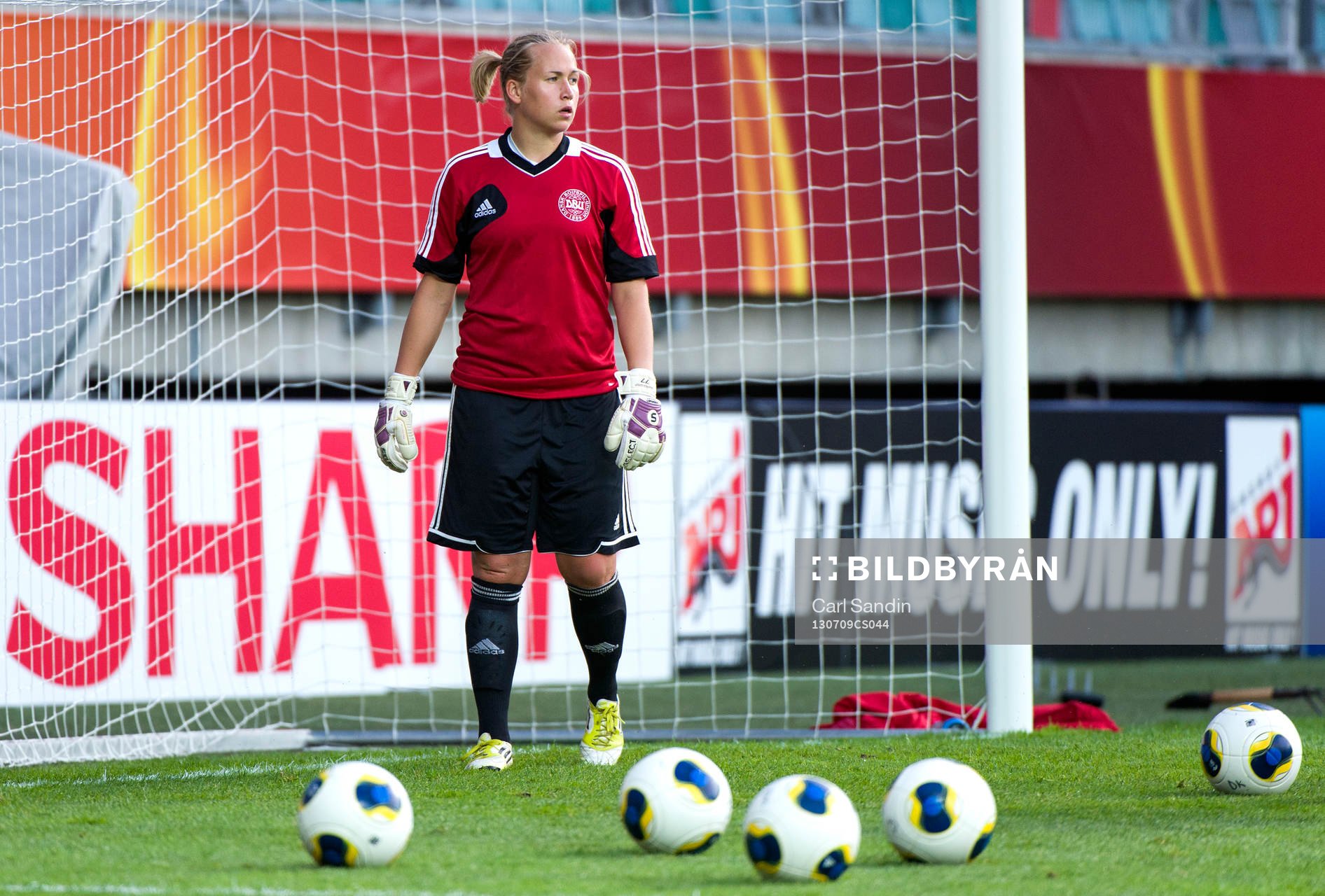 Danmarks målvakt Stina Petersen