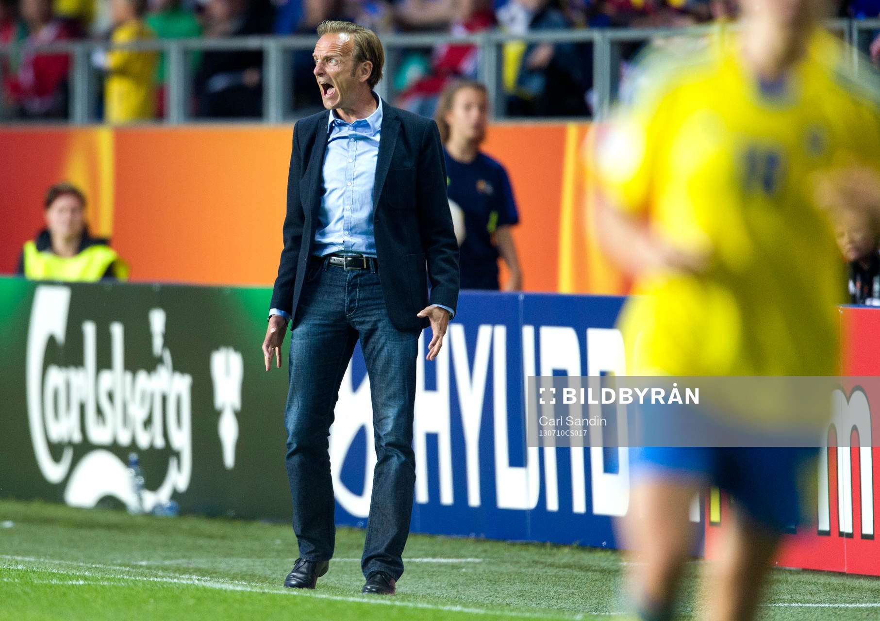 Danmarks förbundskapten Kenneth Heiner-Möller (Møller)