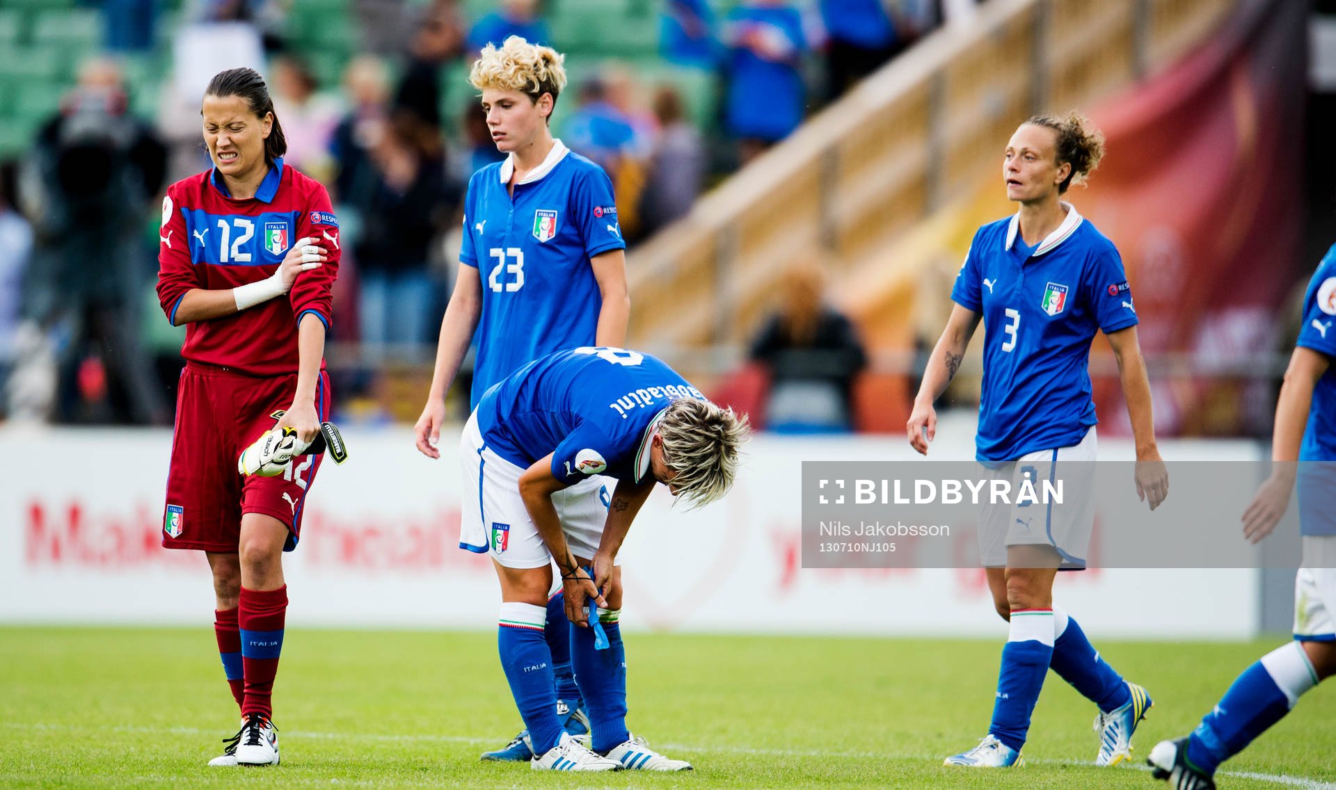 Italiens målvakt, Chiara Marchielli, Cecilia Salvai,