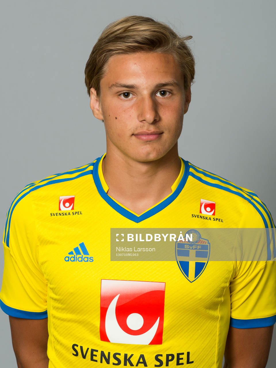 Jacob Hjelte spelar i det svenska P17 landslaget i fotboll