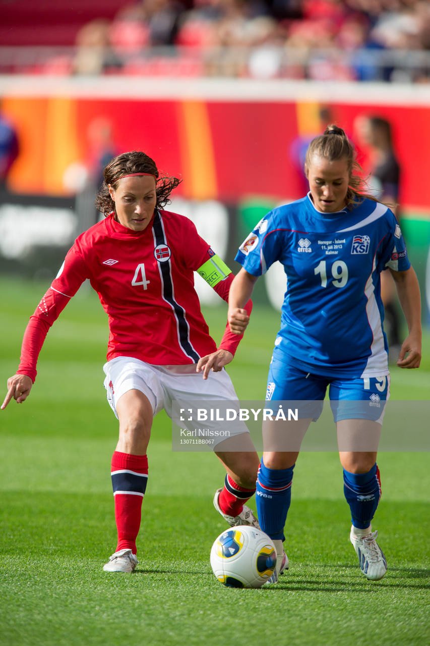 Ingvild Stensland, Norge, Fanndís Fridriksdóttir, island