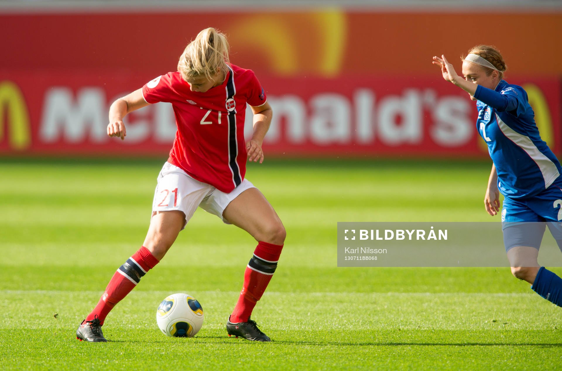 Ada Hegerberg, Norge, Sif Atladóttir, island