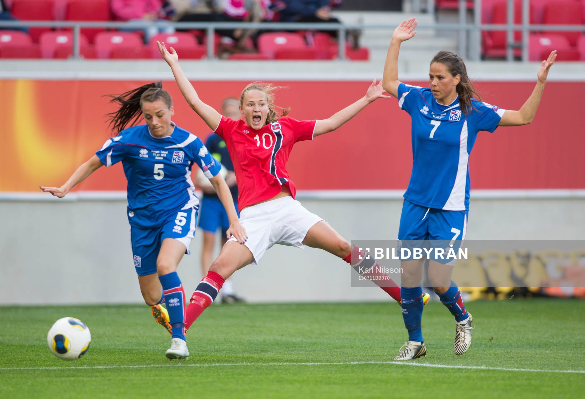 Hallbera Gísladóttir, island, Caroline Hansen, Norge,