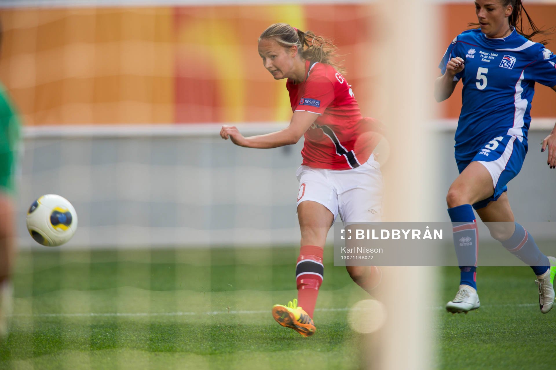 Caroline Hansen, Norge, Hallbera Gísladóttir, island