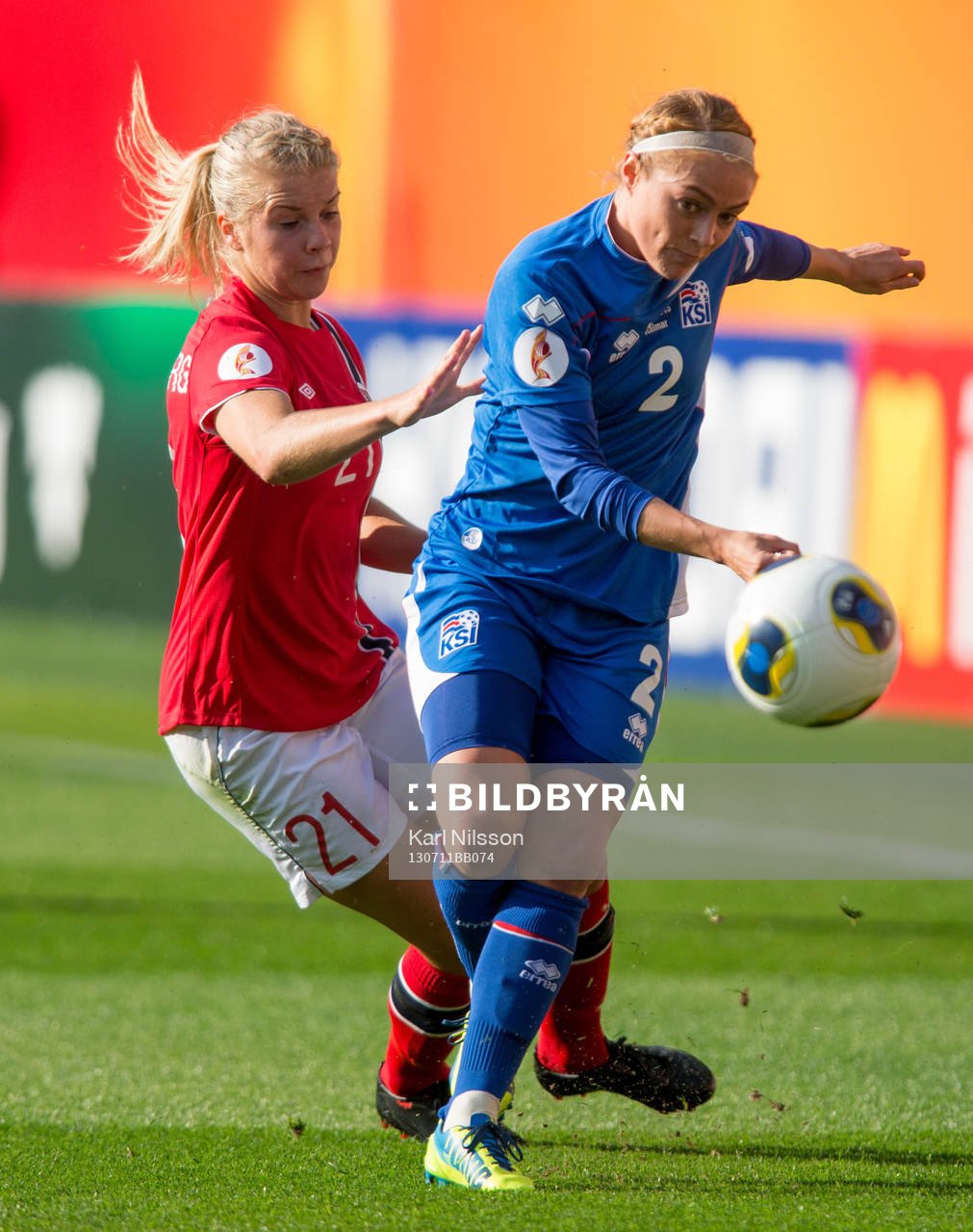 Ada Hegerberg, Norge, Sif Atladóttir, island