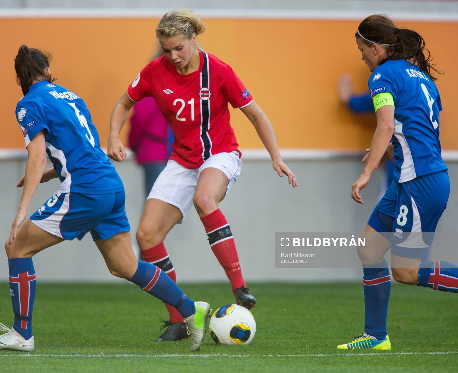 Hallbera Gísladóttir, island, Ada Hegerberg, Norge,