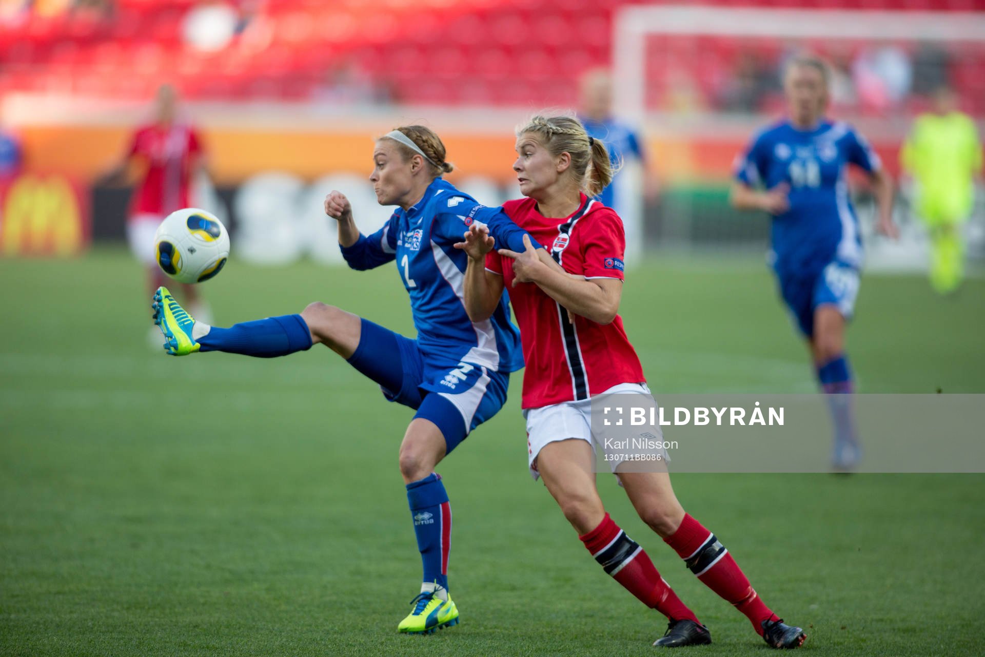 Sif Atladóttir, island,  Kristine Hegland, Norge