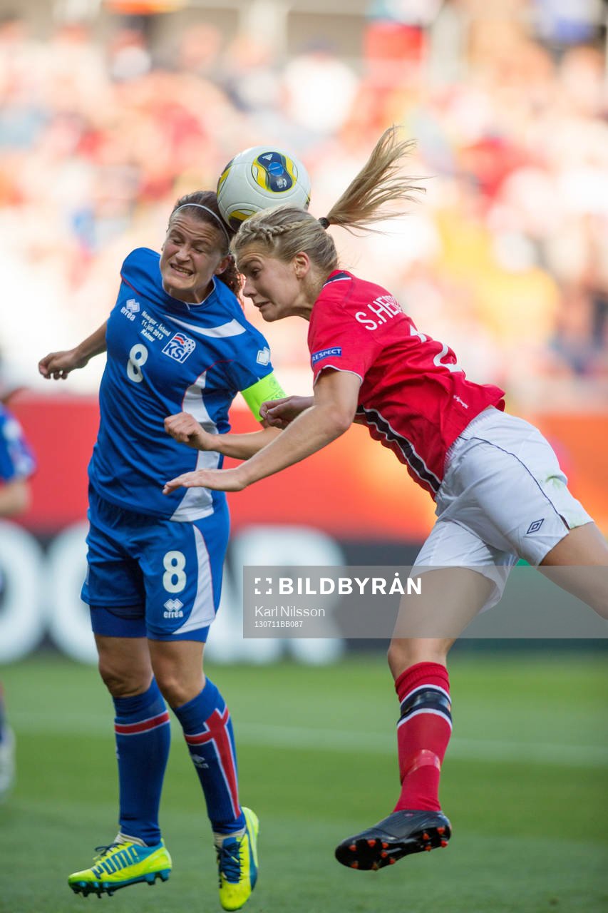 Katrín Jónsdóttir, island, Ada Hegerberg, Norge