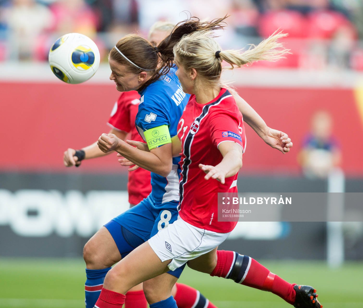Katrín Jónsdóttir, island, Ada Hegerberg, Norge