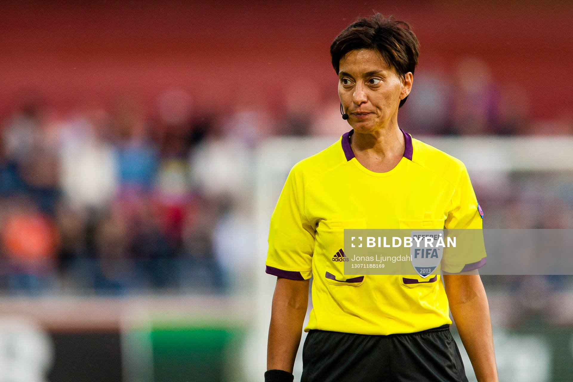 Silvia Spinelli, domare i matchen mellan Tyskland och