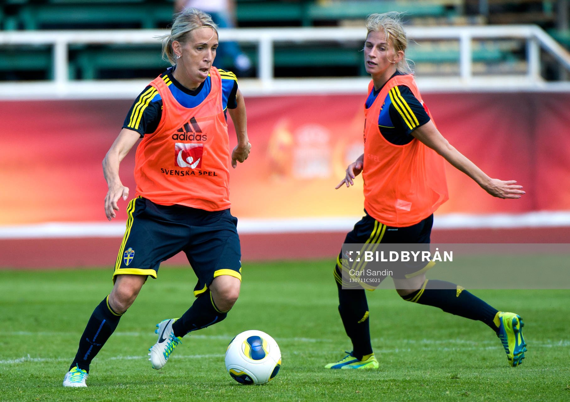 Sveriges Elin Magnusson och Sofia Jakobsson