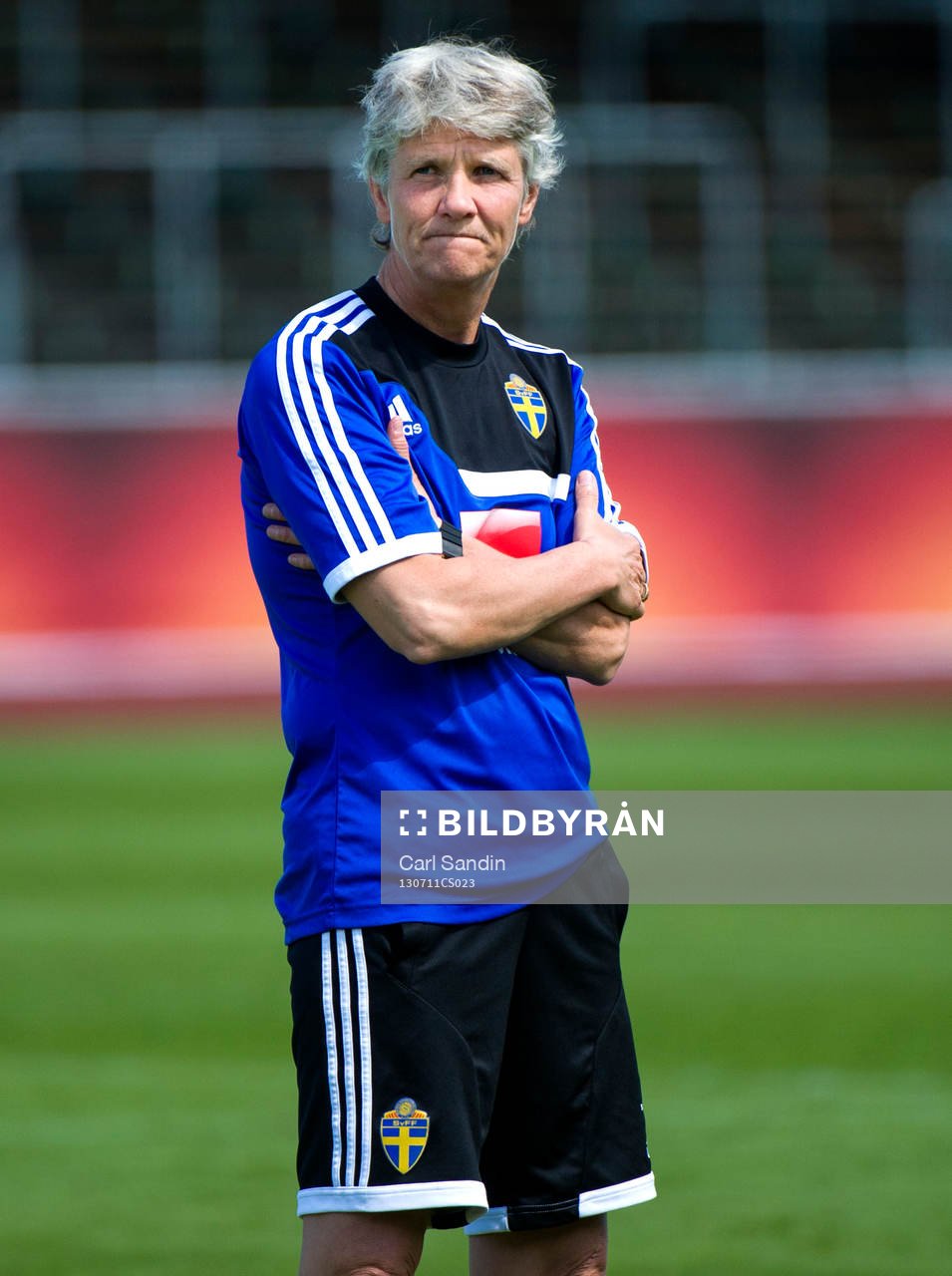 Sveriges förbundskapten Pia Sundhage