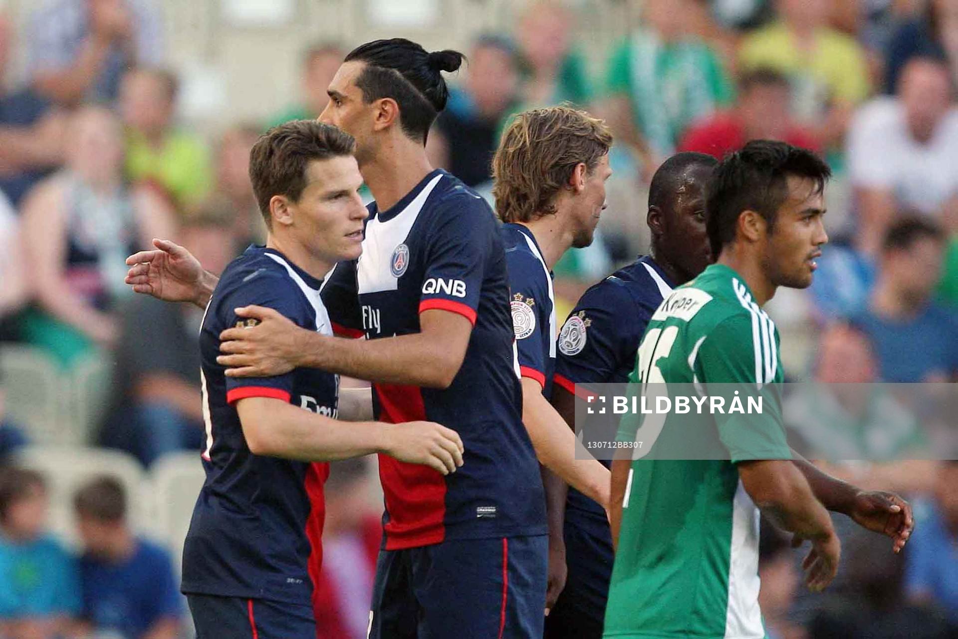 Javier Pastore /  Kevin Gameiro - 12.07.2013 - Rapid de