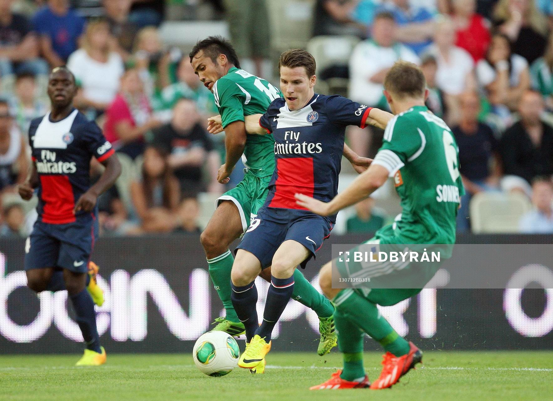 Kevin Gameiro  - 12.07.2013 - Rapid de Vienne  / Paris