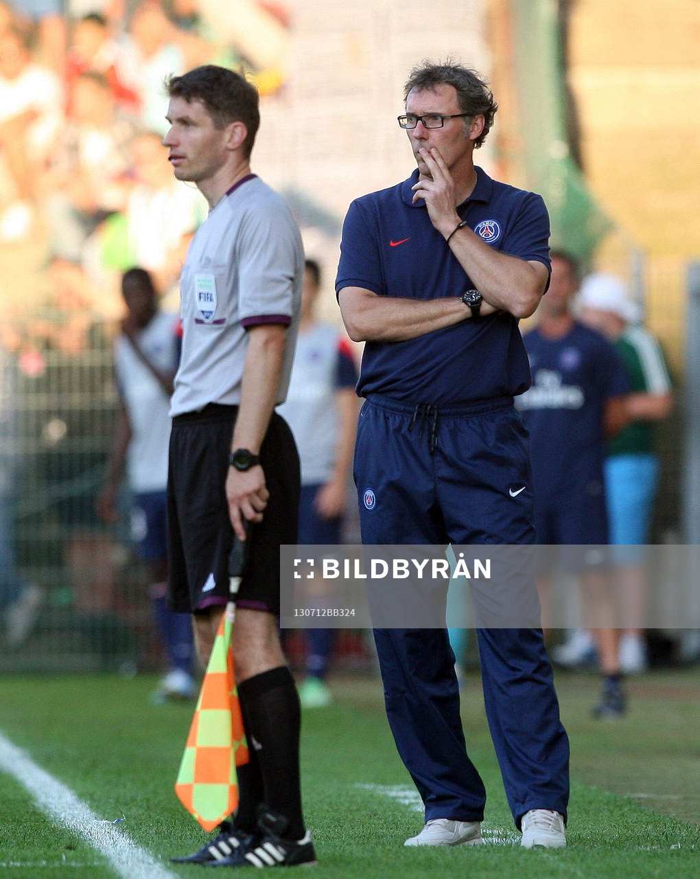 Laurent Blanc - 12.07.2013 - Rapid de Vienne  / Paris Saint
