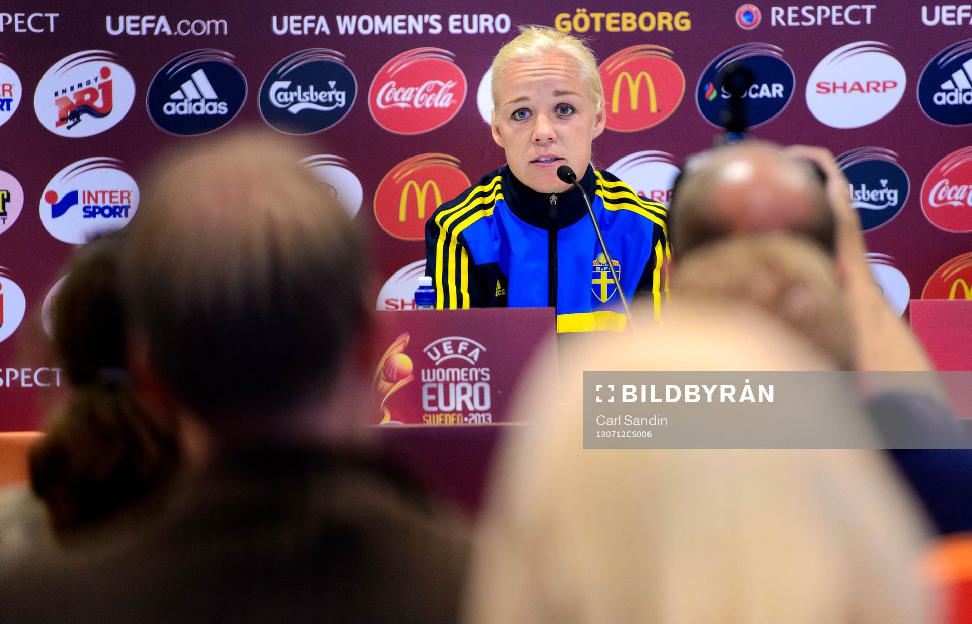 Sveriges Caroline Seger svarar på frågor