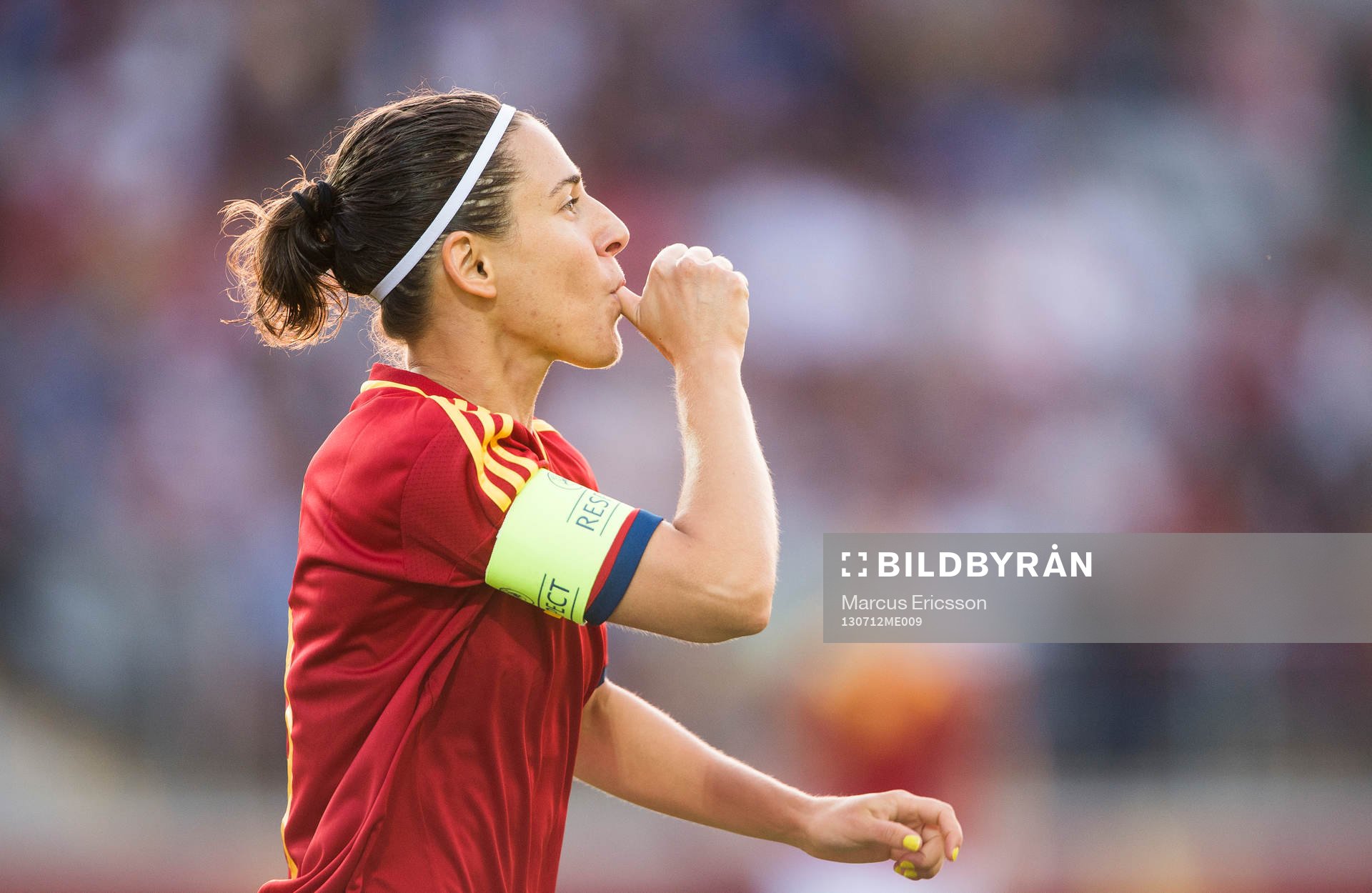 Spaniens Veronica Boquete jublar