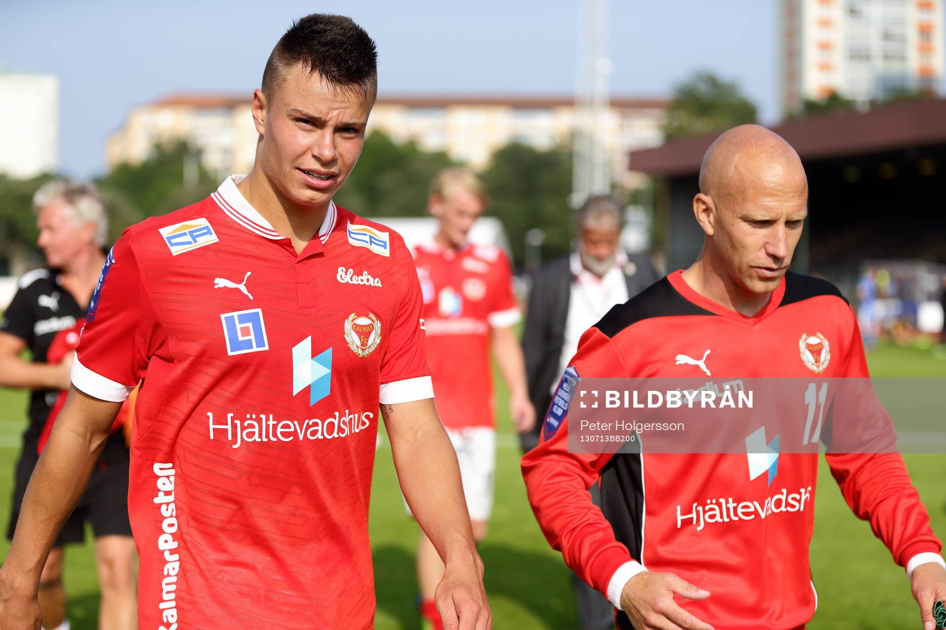 Kalmars Målgörare Markus Thorbjörnsson och Kalmars
