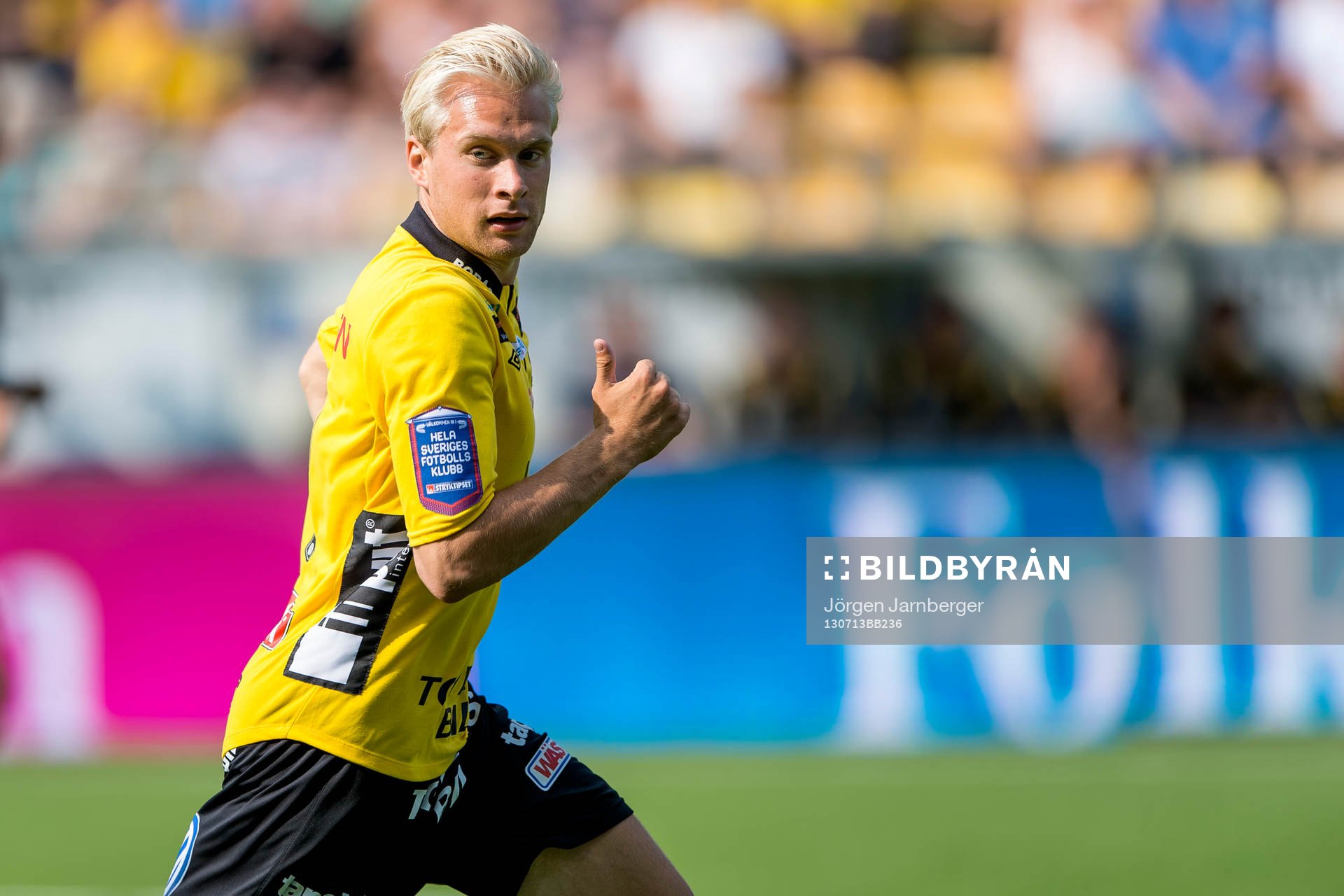 Elfsborgs Johan Larsson i matchen mellan Elfsborg och