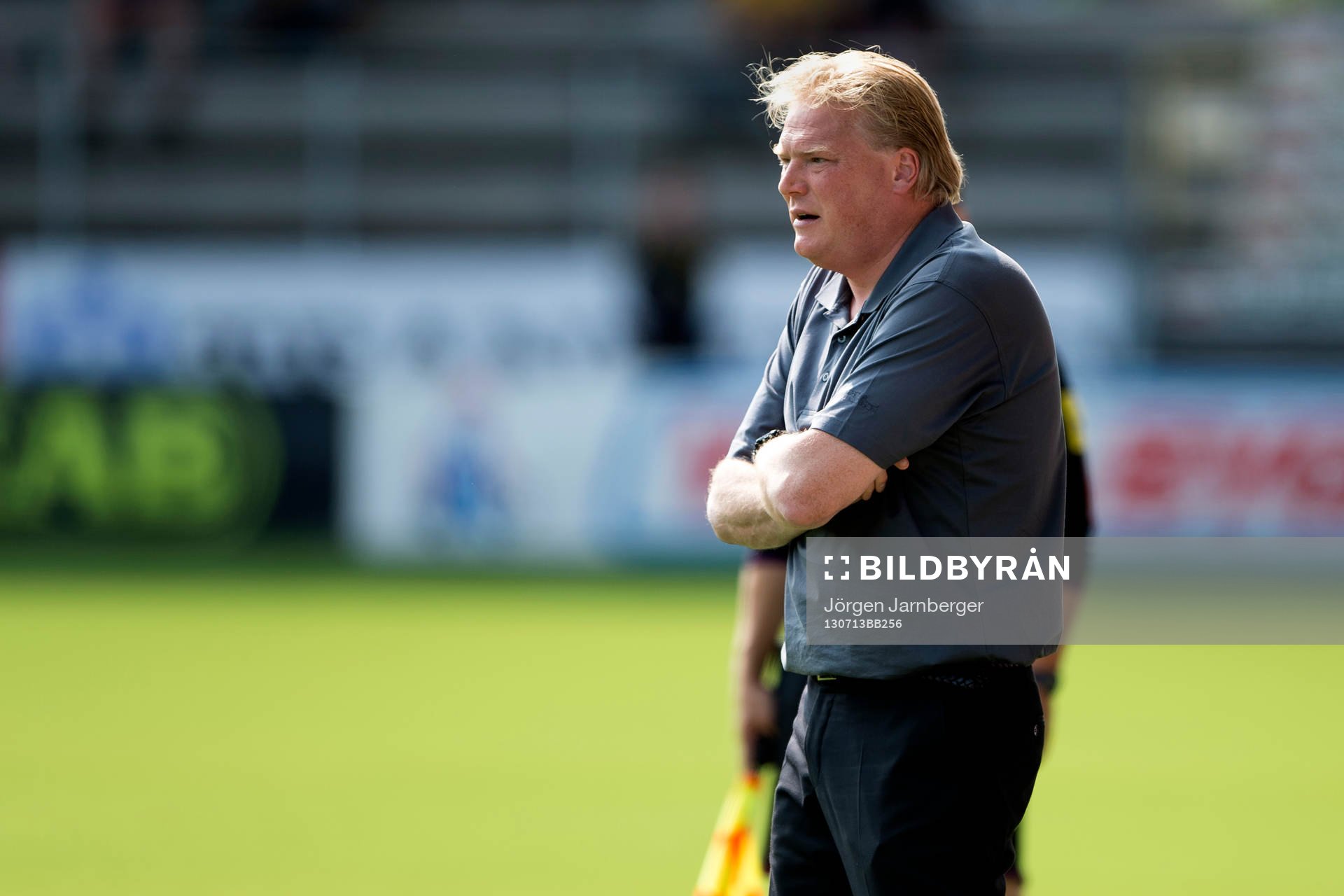 Elfsborgs tränare Jörgen Lennartsson i matchen mellan