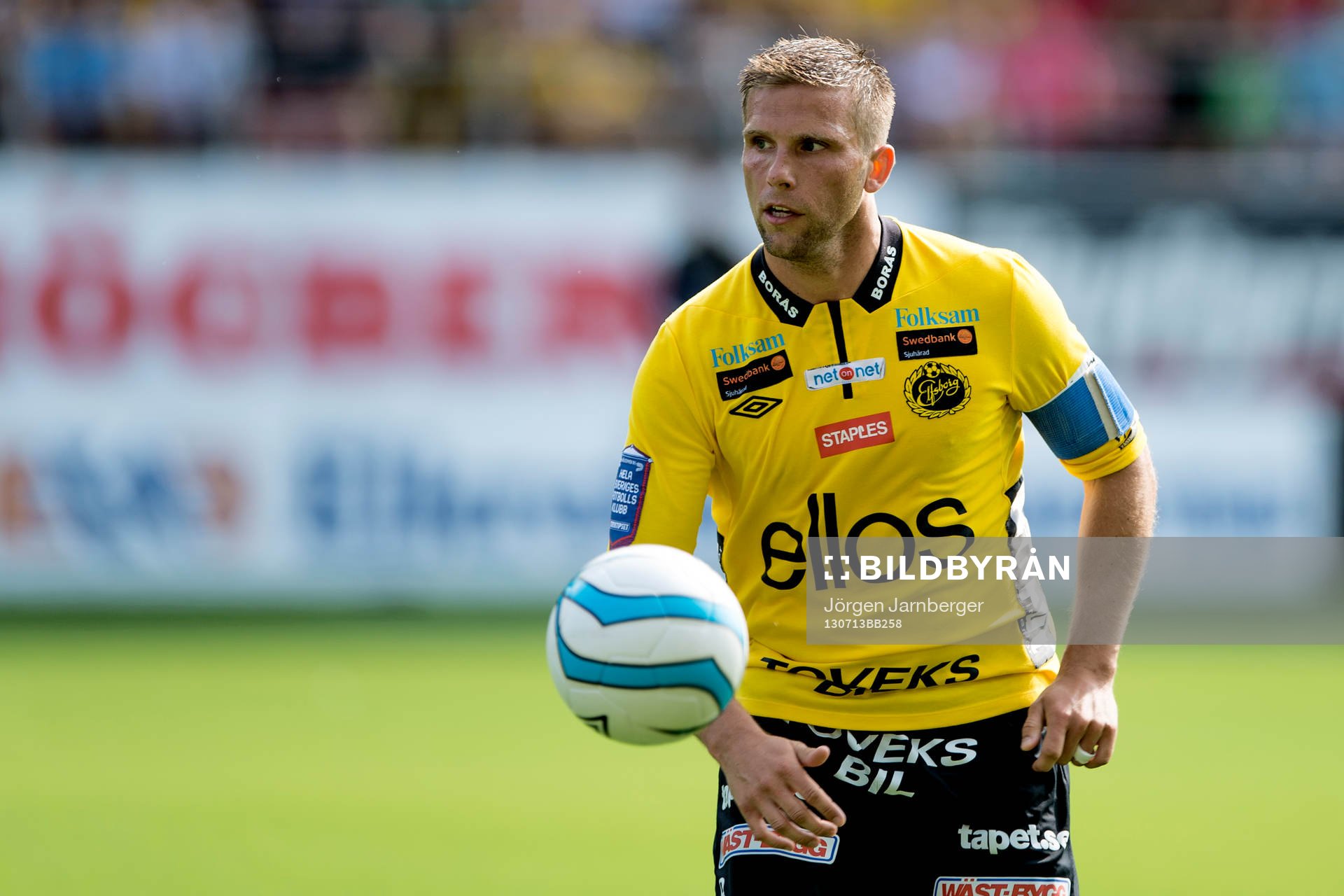 Elfsborgs Anders Svensson i matchen mellan Elfsborg och