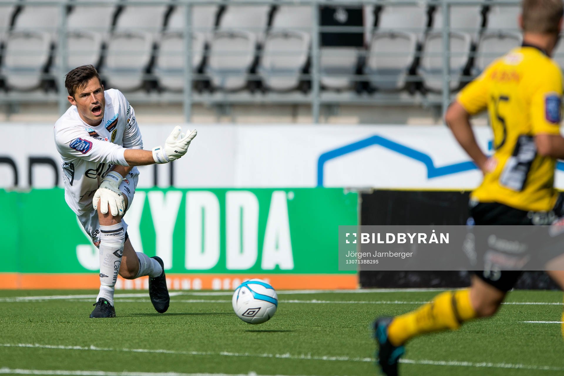 Elfsborgs målvakt Kevin Stuhr-Ellegaard i matchen mellan