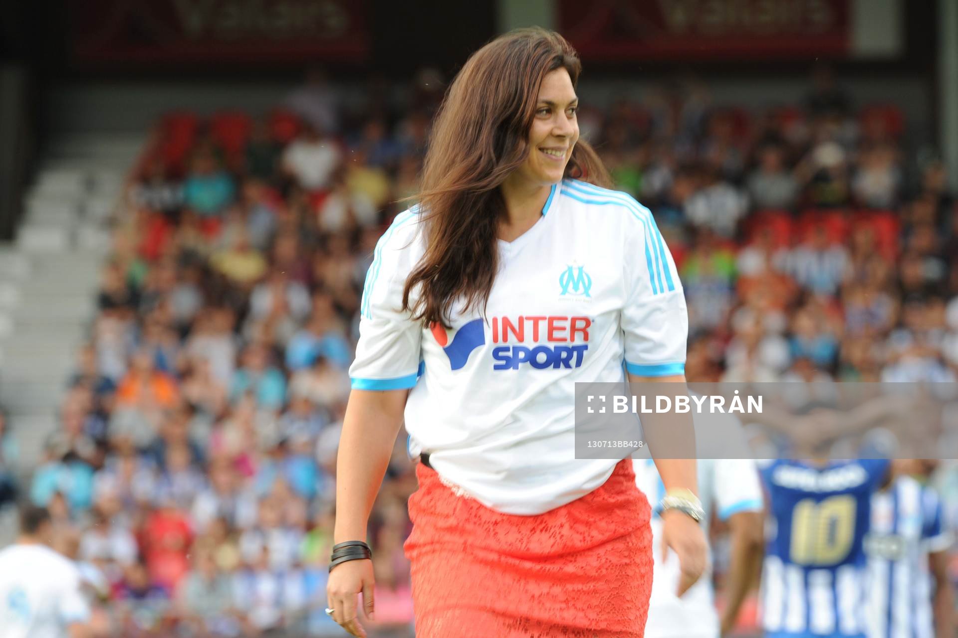 Marion BARTOLI donne le coup d'envoi  - 13.07.2013 - OM /