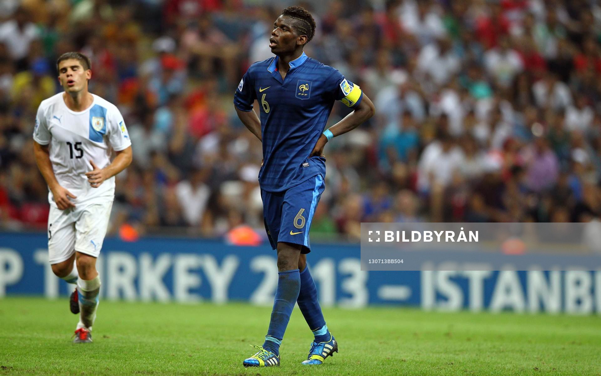 Paul Pogba   -  13.07.2013 - France / Uruguay - Finale de